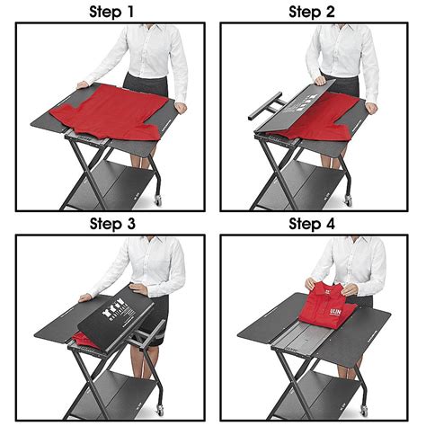 how to use a clothes folding table