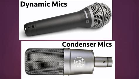 How To Use A Condenser Mic