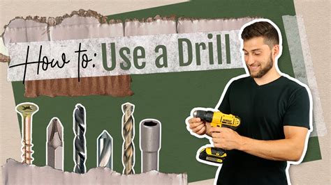 how to use a cordless drill for beginners