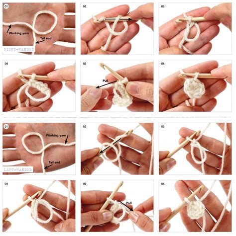 How To Use A Crochet Loop Ring