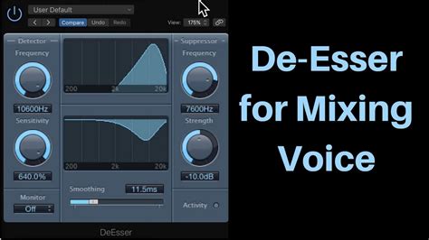How To Use A De Esser In Logic