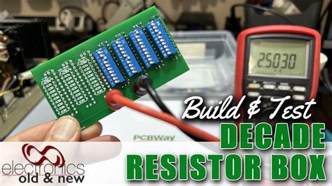 How To Use A Decade Resistor Box