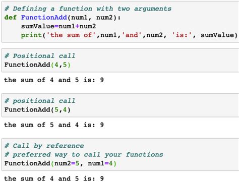 how to use a defined function in python