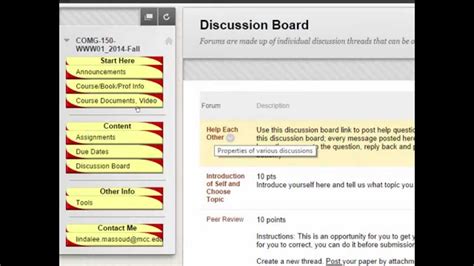 How To Use A Discussion Board On Blackboard