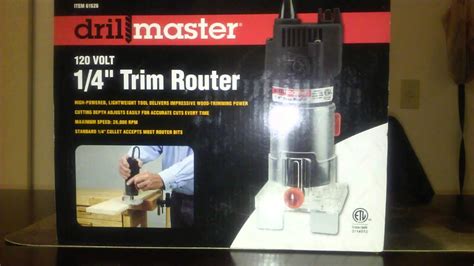 How To Use A Drillmaster Trim Router