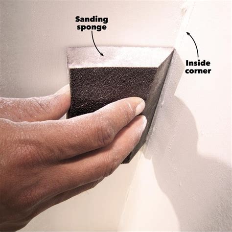 how to use a drywall sanding sponge