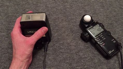 How To Use A Flash Meter