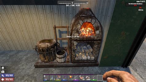 how to use a forge in 7 days to die