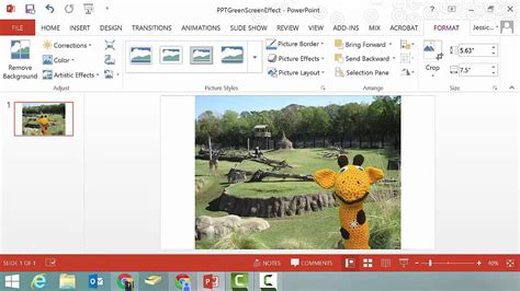 How To Use A Green Screen In Powerpoint