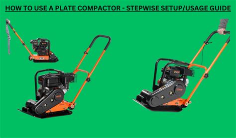 How To Use A Ground Compactor
