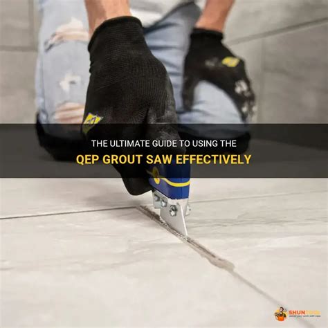 How To Use A Grout Tool