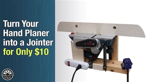 How To Use A Hand Planer As A Jointer