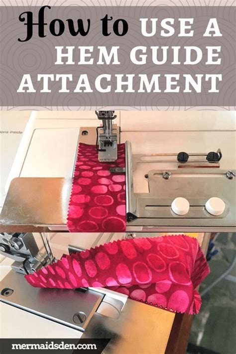 How To Use A Hem Guide