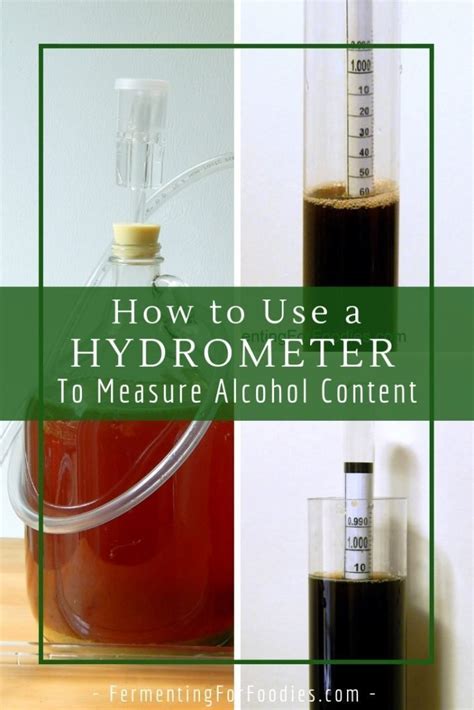 How To Use A Hydrometer For Cider