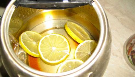 How To Use A Lemon To Clean A Kettle