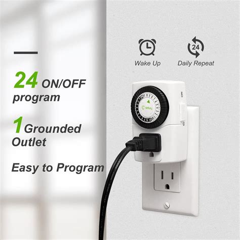 How To Use A Mechanical Outlet Timer