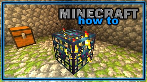 How To Use A Minecraft Spawner