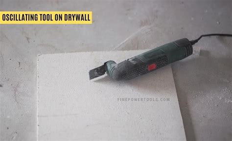 How To Use A Multi Tool On Drywall