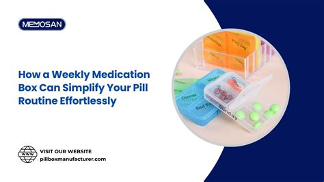 How To Use A Pill Box
