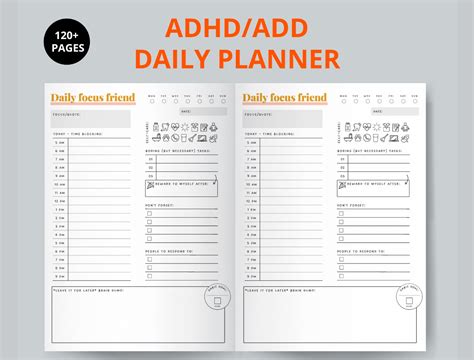 How To Use A Planner Adhd
