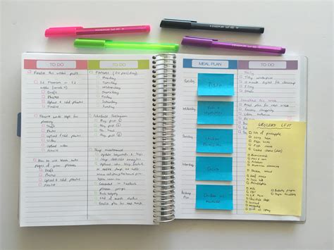 How To Use A Planner Notebook