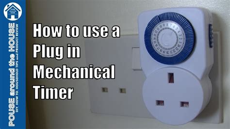 How To Use A Plug In Mechanical Timer
