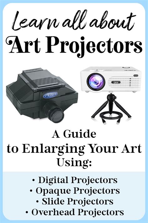 How To Use A Projector To Enlarge Art