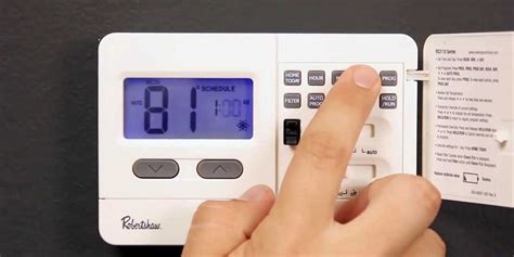 How To Use A Robertshaw Thermostat