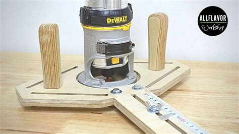 How To Use A Router Circle Jig