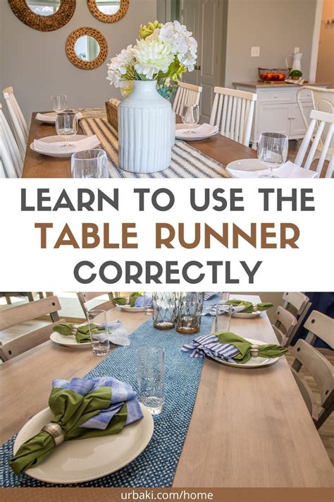 How To Use A Runner On A Table