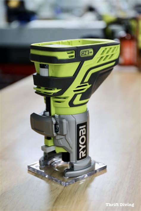 How To Use A Ryobi Cordless Router