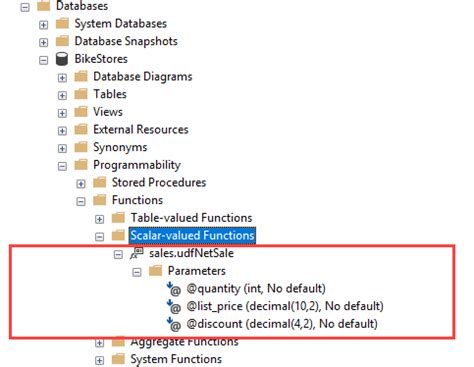 how to use a scalar function in sql server