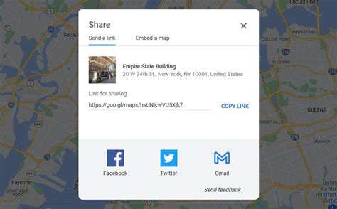 how to use a shared google map