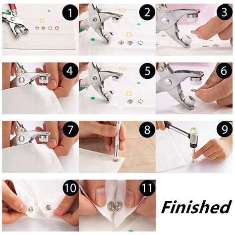 How To Use A Snap Button Plier