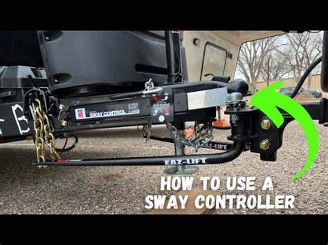 How To Use A Sway Control Bar