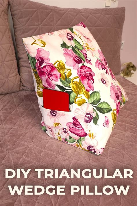How To Use A Triangle Pillow