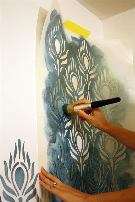 How To Use A Wall Stencil