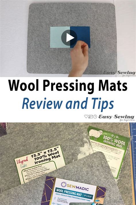 How To Use A Wool Pressing Pad