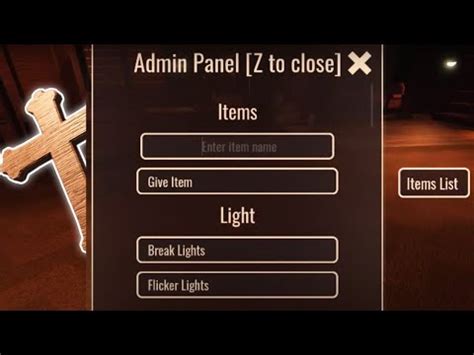 how to use admin panel in doors