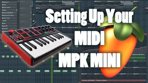 how to use akai mpk mini mk3 with fl studio