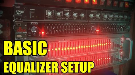 How To Use An Equalizer For Beginners