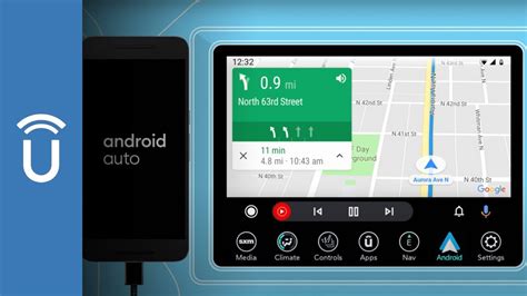how to use android auto with uconnect