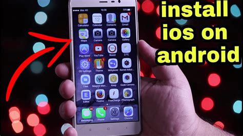 how to use android on ios