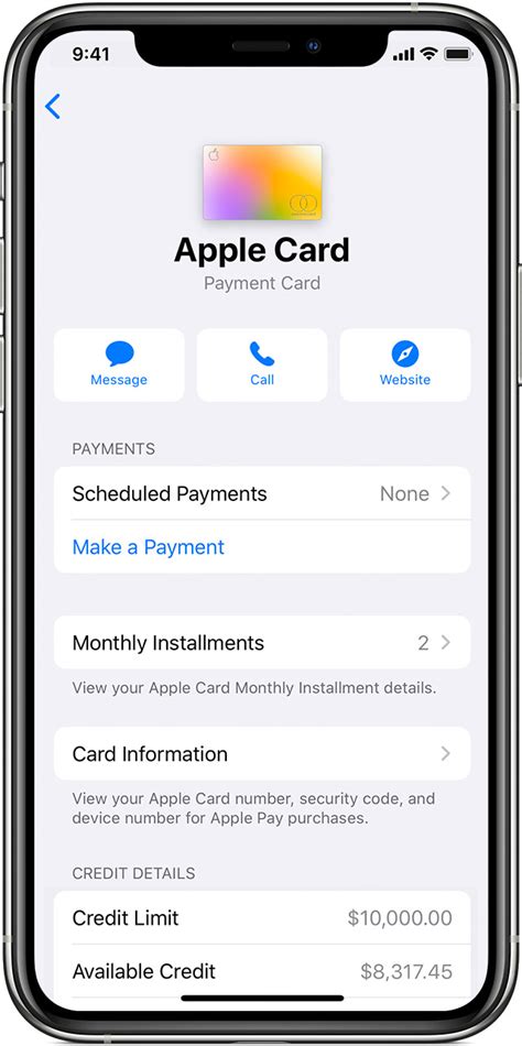 how to use apple card monthly installments