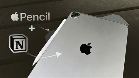 how to use apple pencil on notion