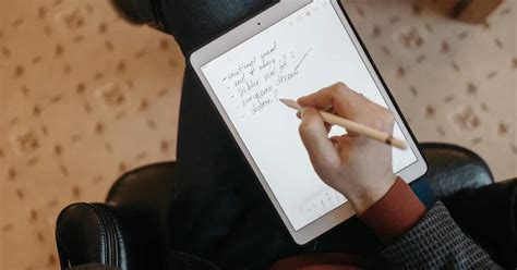 how to use apple pencil to write on google docs