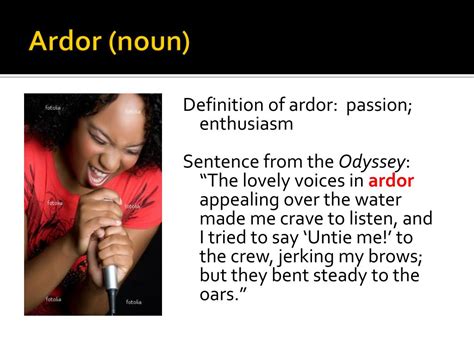 How To Use Ardor In A Sentence