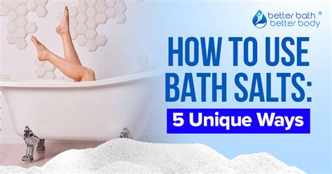 How To Use Bath Salts In Bath