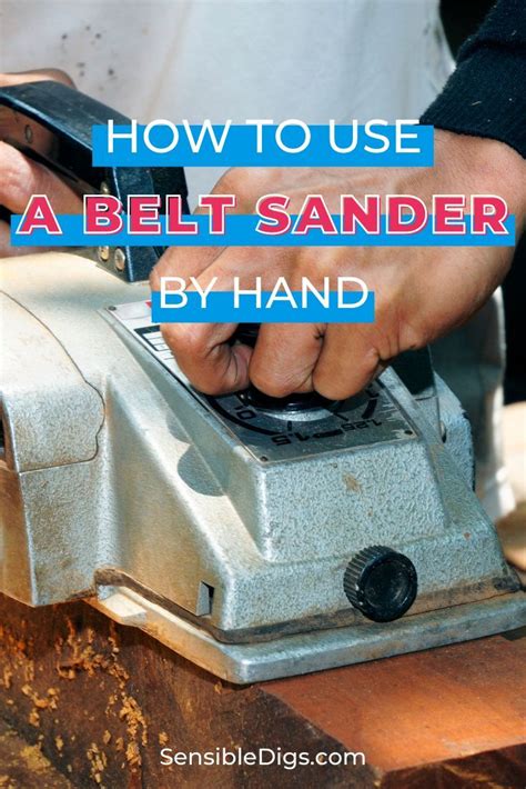How To Use Belt Sander On Table