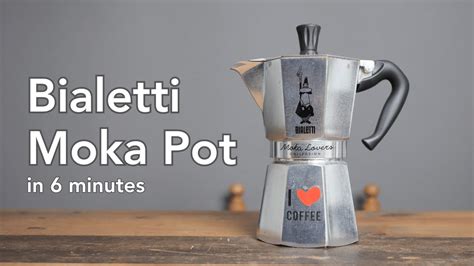 how to use bialetti moka express first time